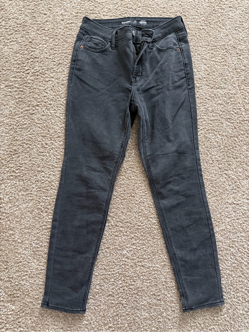 Old Navy Women's Black Skinny Jeans - High Rise Stretch